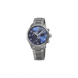 Men's Chrono XL Classic Chronograph Stainless Steel Blue Dial