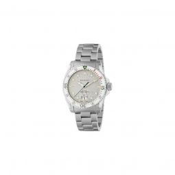Men's Dive Stainless Steel Silver-tone Dial Watch