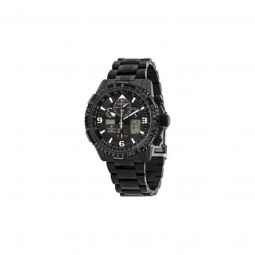 Men's Promaster Sky Stainless Steel Black Dial Watch