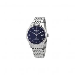 Men's Le Locle Stainless Steel Blue Dial Watch
