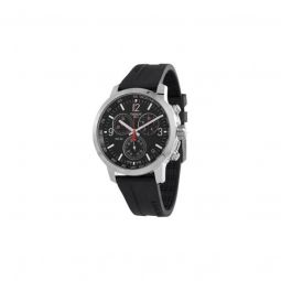 Men's PRC 200 Chronograph Rubber Black Dial Watch