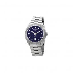 Men's PR100 Stainless Steel Blue Dial Watch