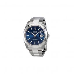Men's Datejust 41 Stainless Steel Blue Dial