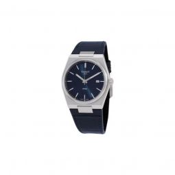 Men's T-Classic Leather Blue Dial Watch