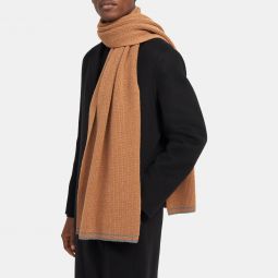 Tipped Scarf in Cashmere