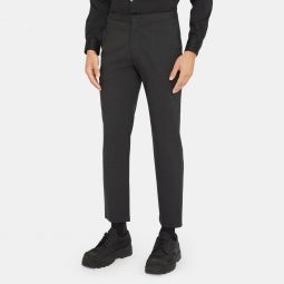 Tapered Drawstring Pant in Stretch Wool