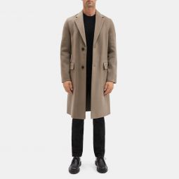 Topcoat in Recycled Wool-Cashmere
