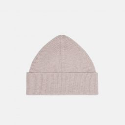 Beanie in Ribbed Cashmere