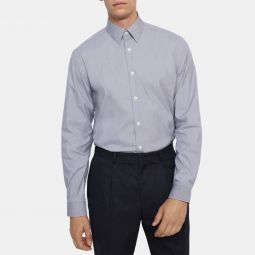Standard-Fit Shirt in Stretch Cotton