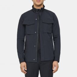 Utility Jacket in Poly Canvas