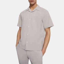 Short-Sleeve Shirt in Nylon Blend