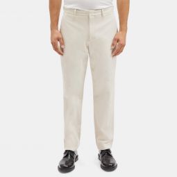 Tapered Pant in Stretch Cotton-Blend
