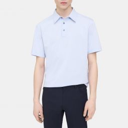 Polo Shirt in Structure Knit