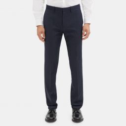 Slim-Fit Suit Pant in Plaid Wool