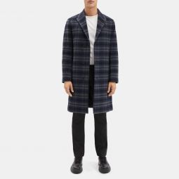 Tailored Coat in Recycled Wool Melton