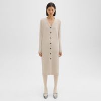 Duster Cardigan in Recycled Wool-Cashmere