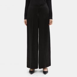 Relaxed Pull-On Pant in Satin