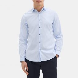 Slim-Fit Shirt in Stretch Cotton-Blend