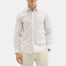 Tailored Shirt in Linear Cotton