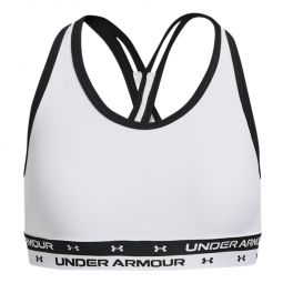 Under Armour Heatgear Solid Crossback Sports Bra - Girls