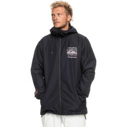Quiksilver High In The Hood Shell Snow Jacket - Mens