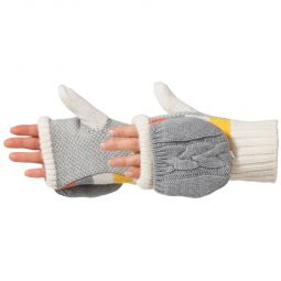 Manzella Striped Knit Convertible Glove - Womens
