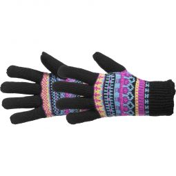 Manzella Fairisle Wool Blend Glove - Womens