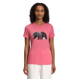 The North Face Tri-Blend Bear Graphic Short-Sleeve T-Shirt - Womens