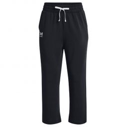 Under Armour Rival Terry Flare Crop Pant - Womens