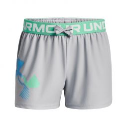 Under Armour Play Up Graphic Logo Short - Girls