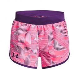 Under Armour Fly-By Printed Short - Girls