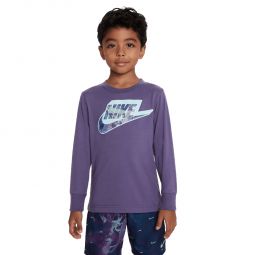 Nike Futura Printed Long Sleeve T-Shirt - Youth