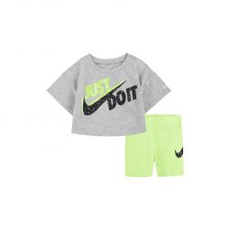 Nike Boxy T-Shirt And Short Set - Girls