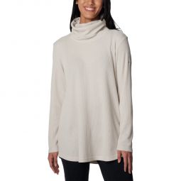 Columbia Holly Hideaway Waffle Cowl Neck Pullover - Womens