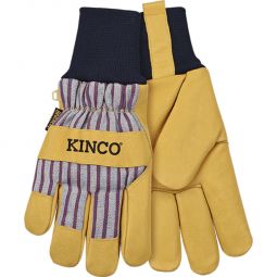 KINCO Lined Premium Grain Pigskin Palm Glove