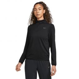 Nike Dri-FIT Swift Element UV 1u002F4-Zip Running Top - Womens