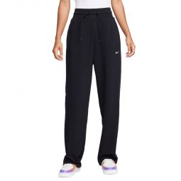 Nike Dri-FIT One High-Waisted Full-Length Open-Hem French Terry Sweatpant - Womens