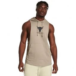 Under Armour Project Rock Bsr Bull Sleeveless Hoodie - Mens