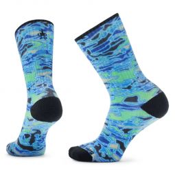 Smartwool Athletic Targeted Cushion In A Daze Print Crew Sock