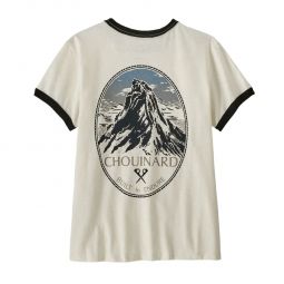 Patagonia Chouinard Crest Ringer Responsibili-Tee Shirt - Womens
