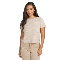 Volcom Halite Stripe Short Sleeve Shirt - Womens