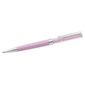 Crystalline ballpoint pen, Purple, Purple lacquered, Chrome plated