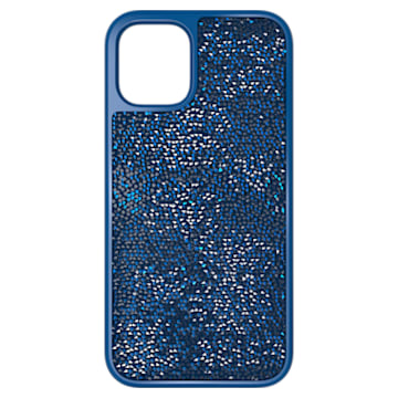 Glam Rock smartphone case, iPhone 12 mini, Blue
