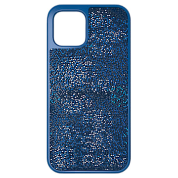 Glam Rock smartphone case, iPhone 12/12 Pro, Blue