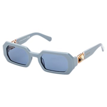 Sunglasses, Octagon shape, SK0349 84V, Blue