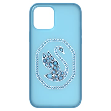 Smartphone case, Swan, iPhone 12 Pro Max, Blue