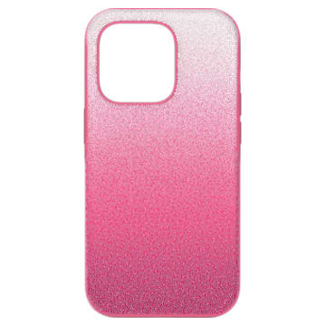 High smartphone case, Color gradient, iPhone 14 Pro, Pink