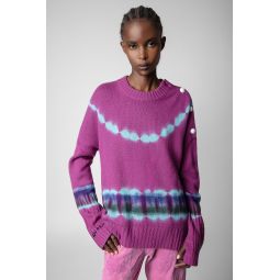 Malta Tie-Dye Cashmere Sweater
