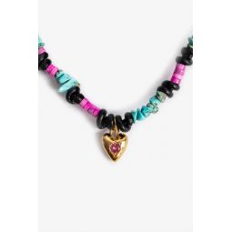 Mix n Match Heart Stones Necklace