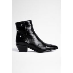 Tyler Vintage Stars Ankle Boots